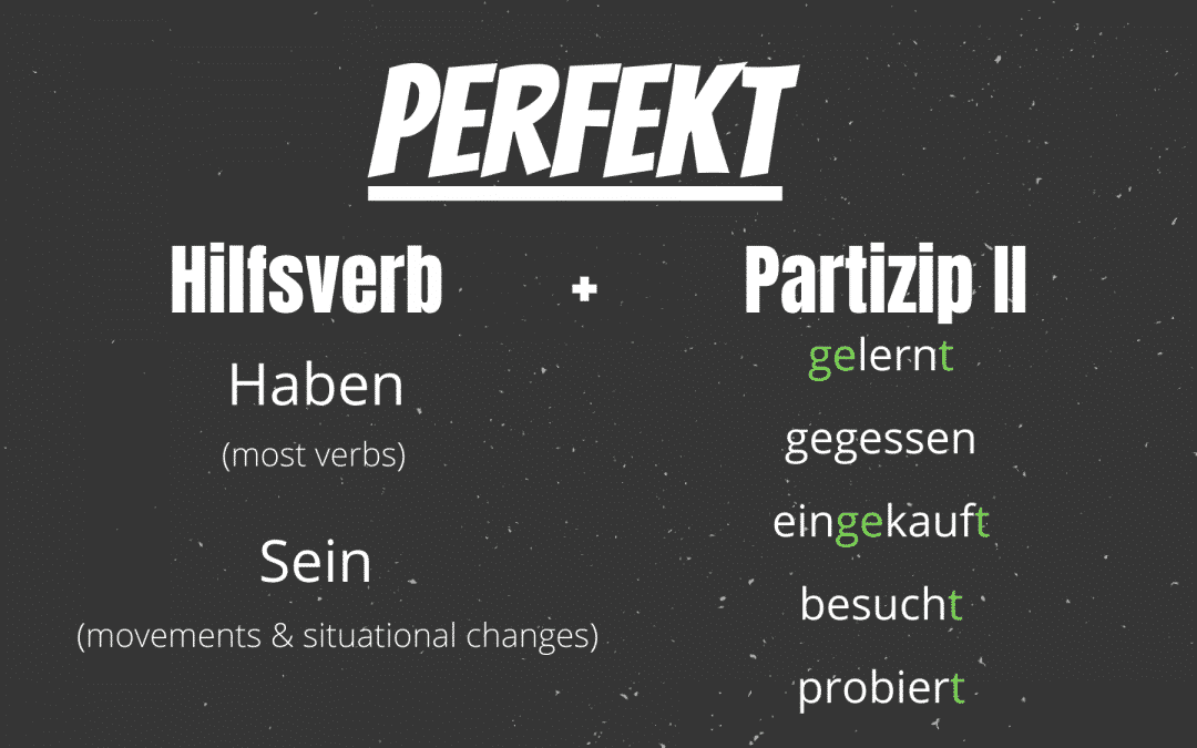 Perfect the German Perfekt